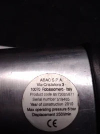 Foto dati pistola ABAC.webp